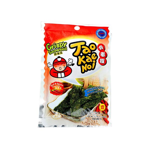 tao kae noi seaweed hot and spicy flavor carbs