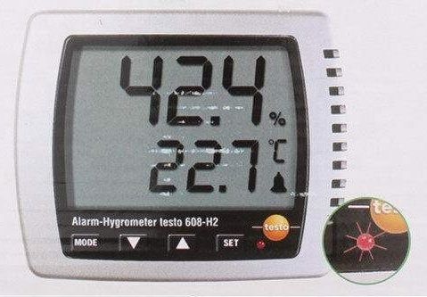 Testo 608-H2 Alarm Thermal Hygrometer With Accredited Testo 608-H2 Alarm Thermal Hygrometer With Accredited
