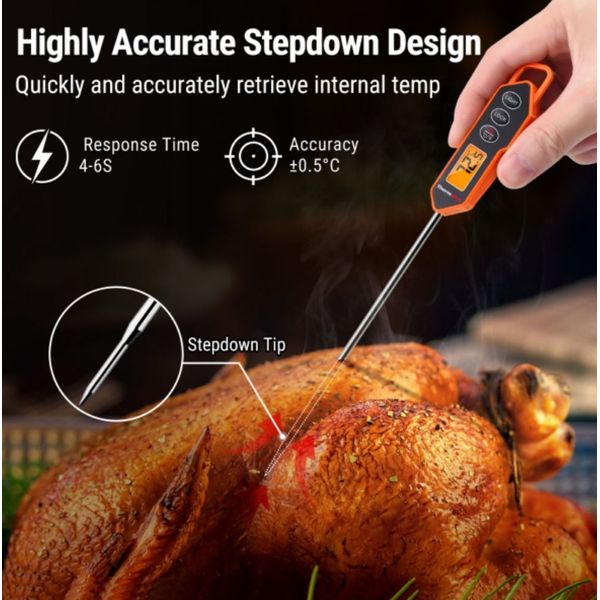 Certified Instruments - Professional Gourmet Food Thermometer PX1D (javelin  Pro Duo) With Calibration Certificate - Eezee