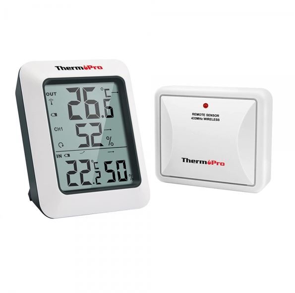 Thermopro TP55 Lcd Digital Hygrometer Backlight Thermometer Humidity Monitor  - Eezee
