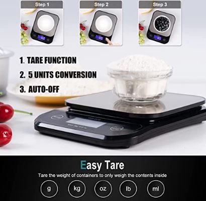 USB Rechargeable Digital Kitchen Scale