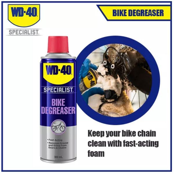 Foaming Bike Chain Degreaser, WD-40 Bike Degreaser