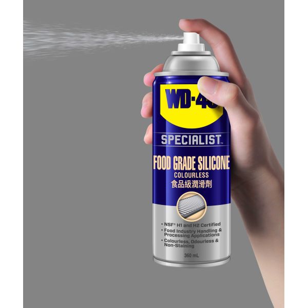 WD40 Specialist Food Grade Silicone Spray 360ml WD-40