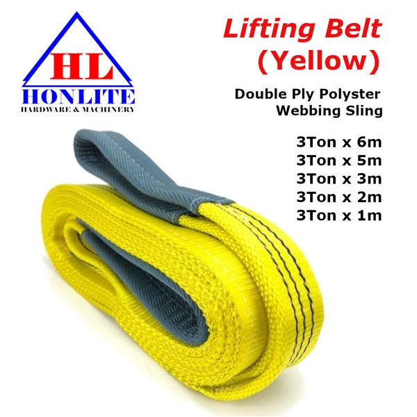 3ton bing Sling/lifting Belt X 6M Singapore Eezee