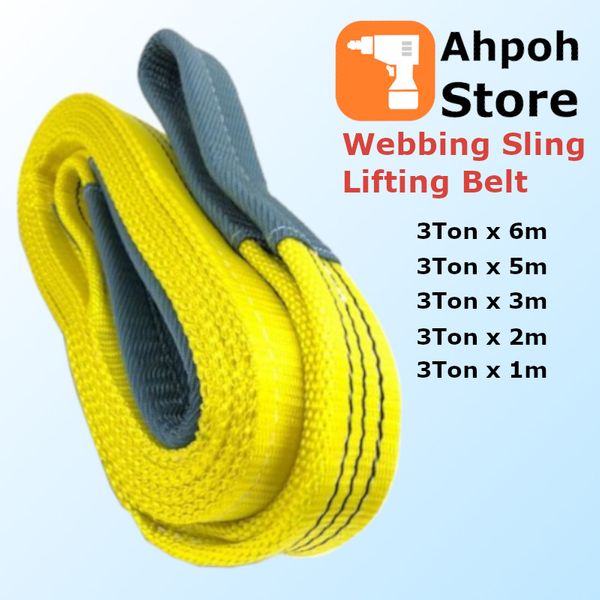 Webbing Sling / Lifting Belt 3ton X 6m Singapore - Eezee