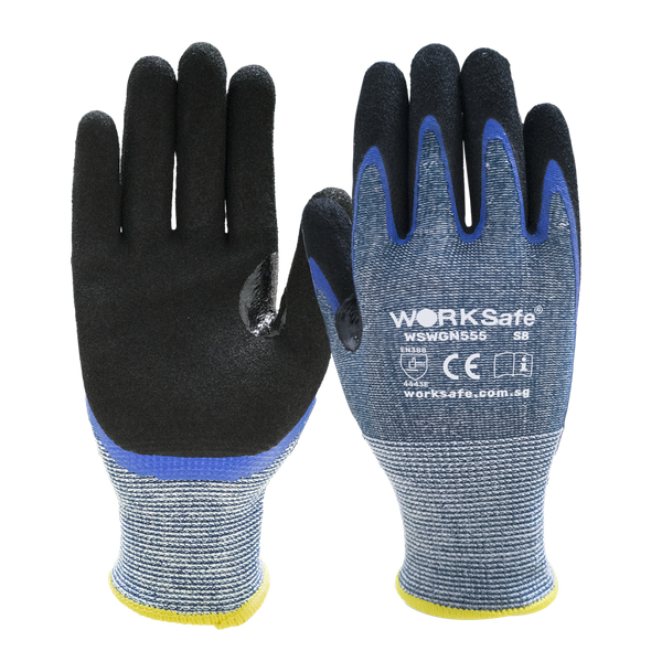 WORKSafe® RUBBER PALM-COATED GLOVES - WORKSafe