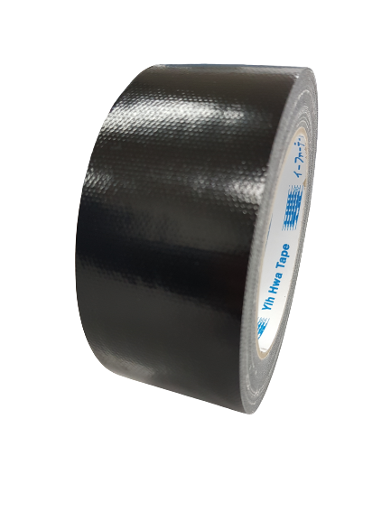 Cloth Adhesive Tape, Black, 48 mm x 20 m, Very Strong, 1 Roll