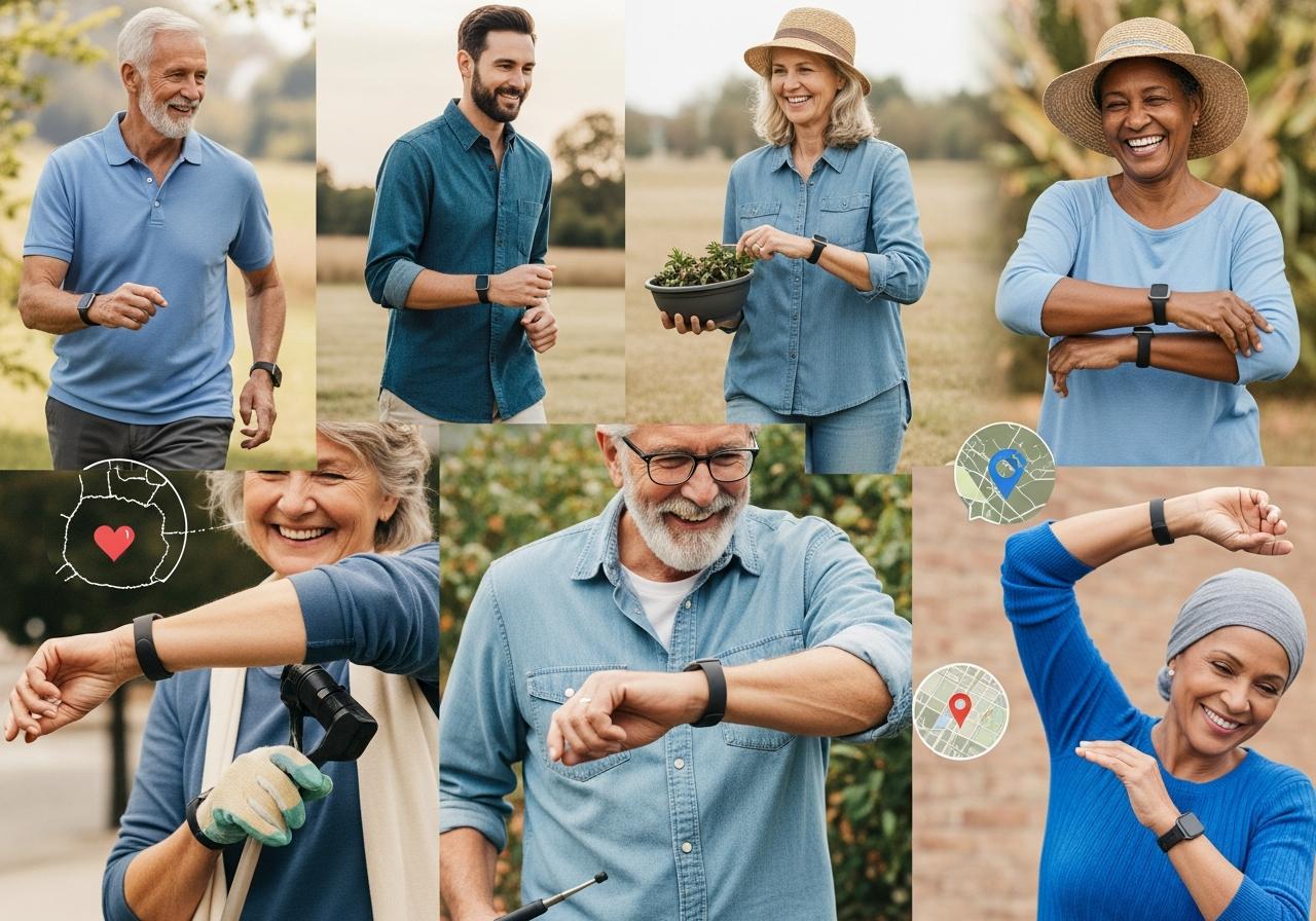 How To Use Fitness Trackers To Promote Activity - Answersforseniors
