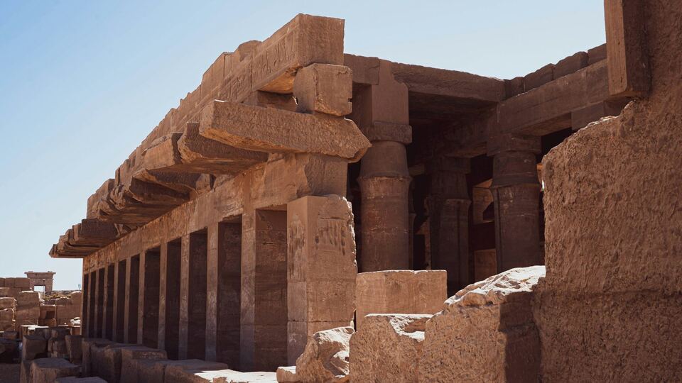 Columns at Karnak. Photo: 2H Media