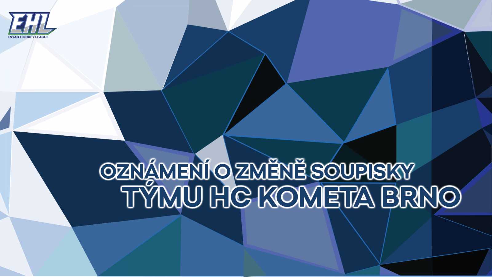 Oznámení změny soupisky týmu HC Kometa Brno