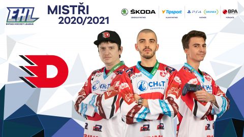 Pardubice jsou mistry EHL 2020/2021