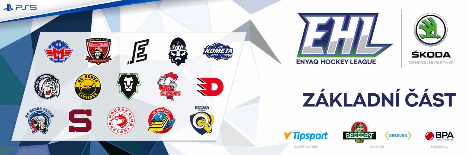 ENYAQ Hockey League | Základní část 2021/2022