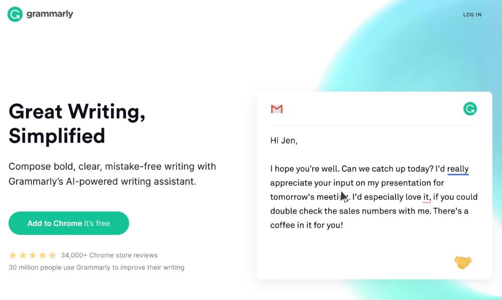 Grammarly（グラマリー）　公式サイト