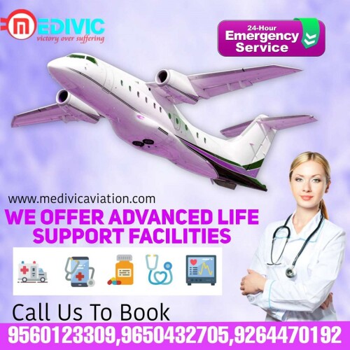 Medivic Aviation is furnishing both domestic planes and private charter Air Ambulance Service in Guwahati to select according to your budget to move your loved one patient from one city healthcare center to another for the finest medical support. We render hi-tech ICU medical facilities under well-skilled MD doctors and medical staff who save their life at the time of transportation.

Visit Us: http://bit.ly/2neOFkO