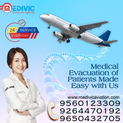 Medivic Aviation Air Ambulance Service in Mumbai is rendering top-class emergency medical solutions for seriously ill patients and immediate shifting service from one city hospital to another major city hospital. We render instant bed-to-bed service with specialist MD doctors and trained medical panels who care for the patient at the same time.

Website: http://bit.ly/2kOmWXn