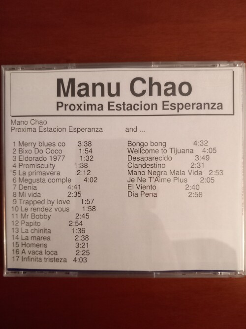 MANU CHAO B