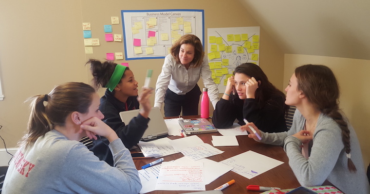 A Lean Startup Approach to Engaging High School Students