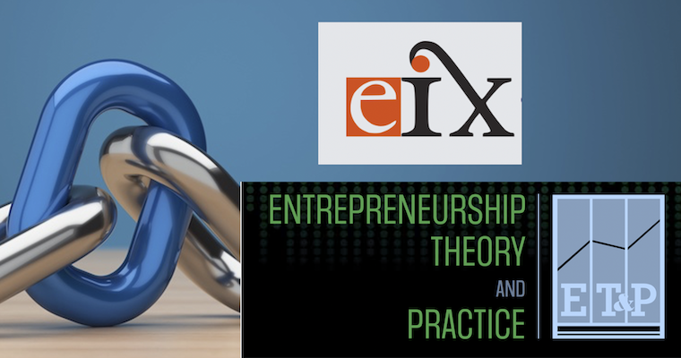 Announcing Our New Partnership With Entrepreneurship Theory and <mark>Practice</mark>