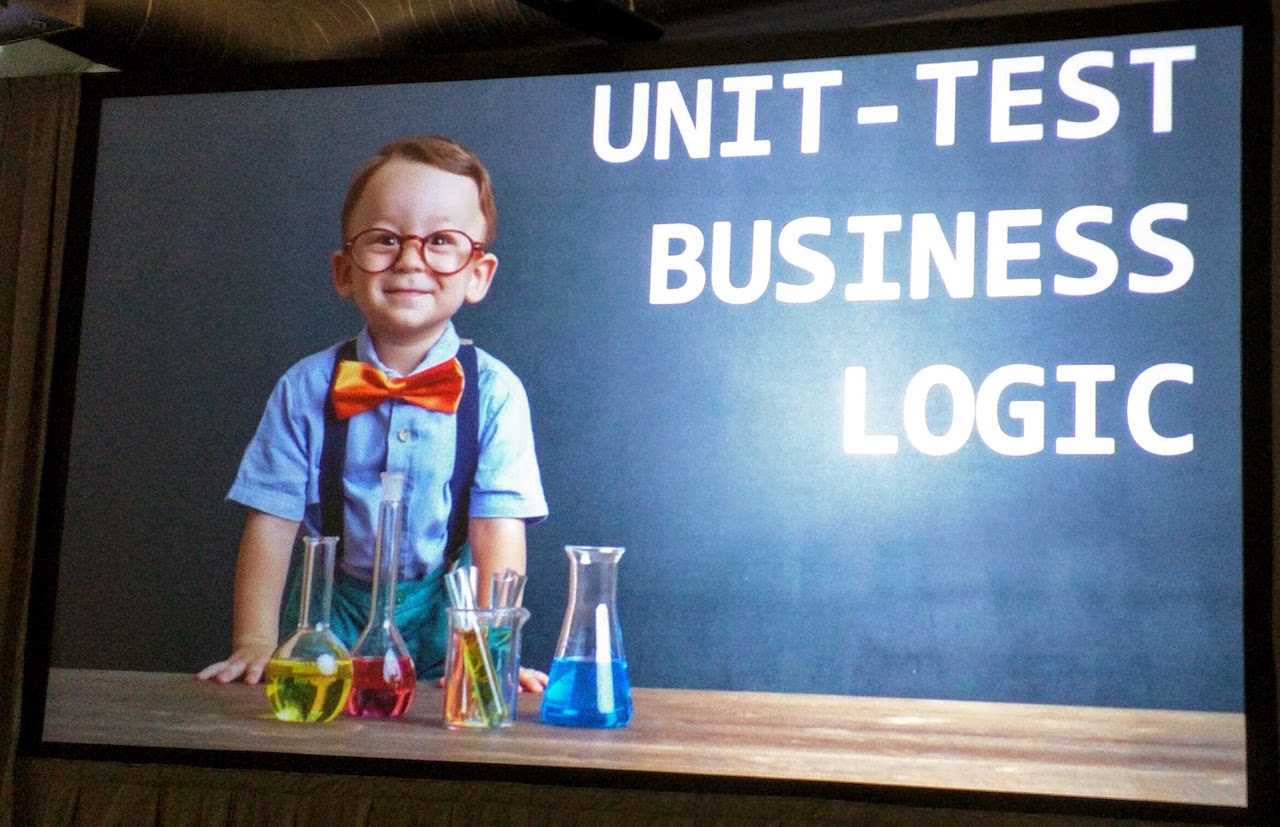 unit test business logic