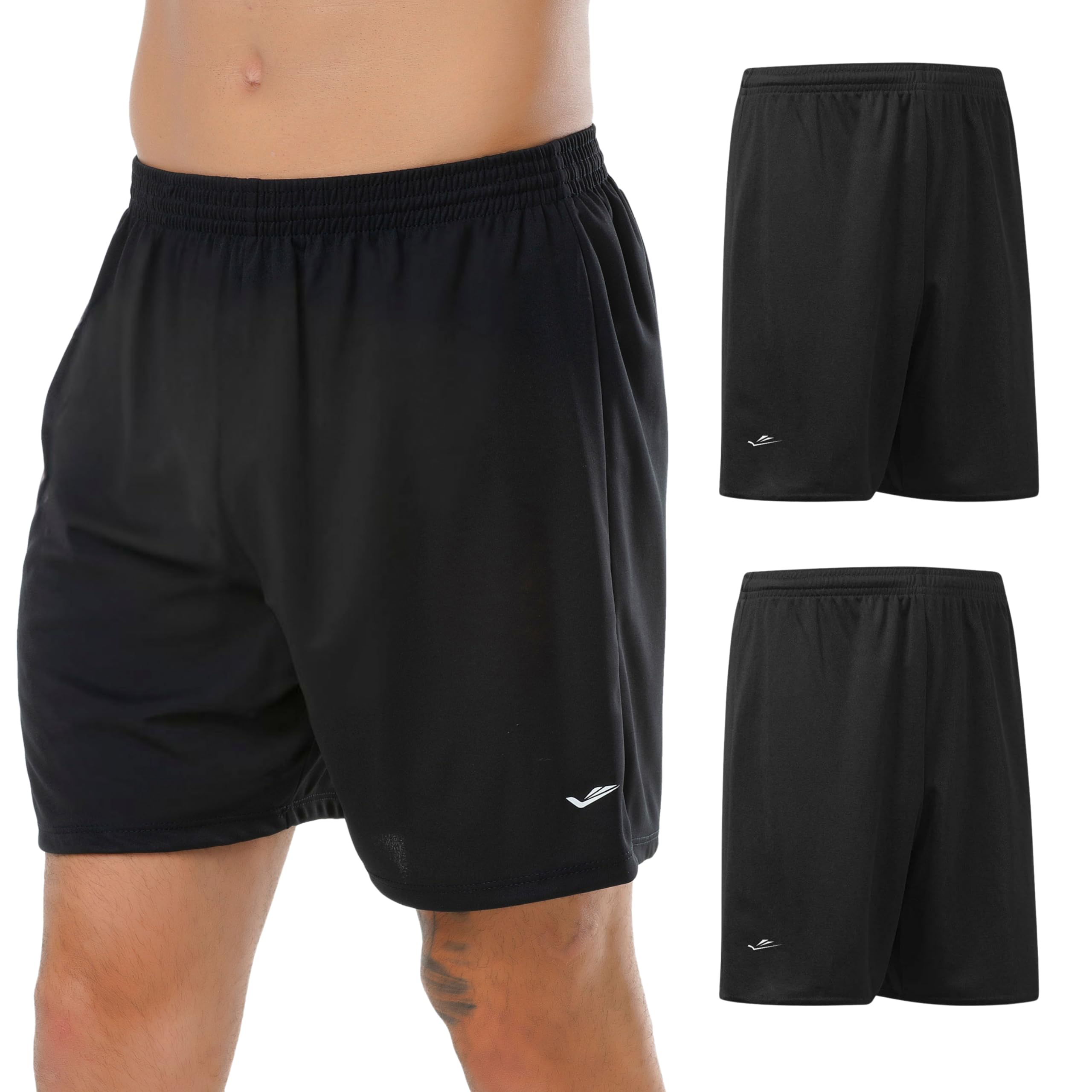 Kit 2 Short Calção Futebol Academia Bermuda Masculino Adulto