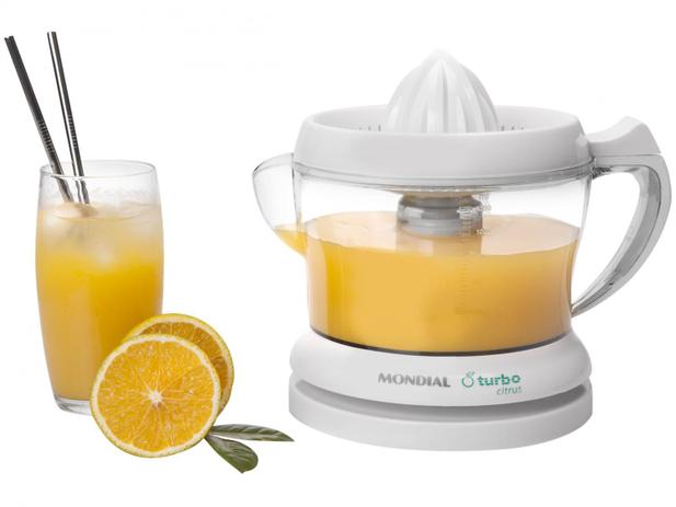 Espremedor de Frutas Mondial E-01 Elétrico - 25W Branco(cód. magazineluiza.com 021801400)