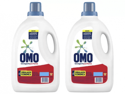 Kit Sabão Líquido Omo Multiação Lavagem Perfeita – 5L 2 Unidades