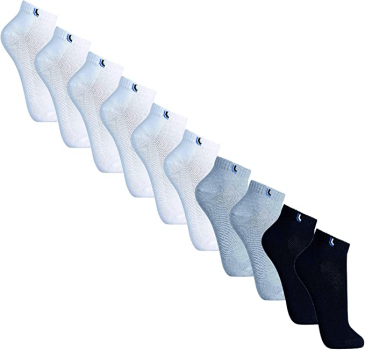 Kit com 10 Meias Sport, Lupo, Adulto Unissex