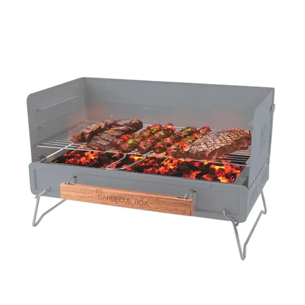 Bel - Churrasqueira Portátil com Alça To Go Cinza