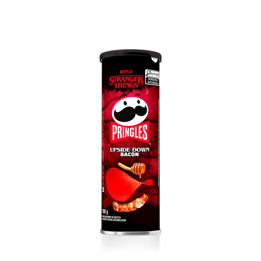 Batata Pringles Stranger Things Bacon 100g