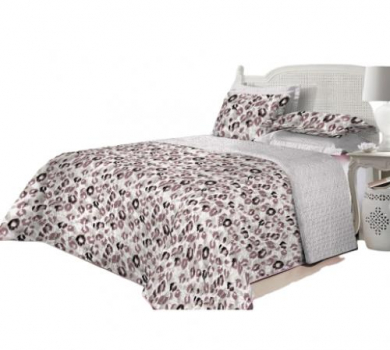 Colcha Queen Boutis Jaquar Rosa Com 2 Porta-Travesseiros – Casa & Conforto