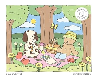 Livro - Dias quentes (Spring Summer) – Livro de colorir oficial Bobbie Goods