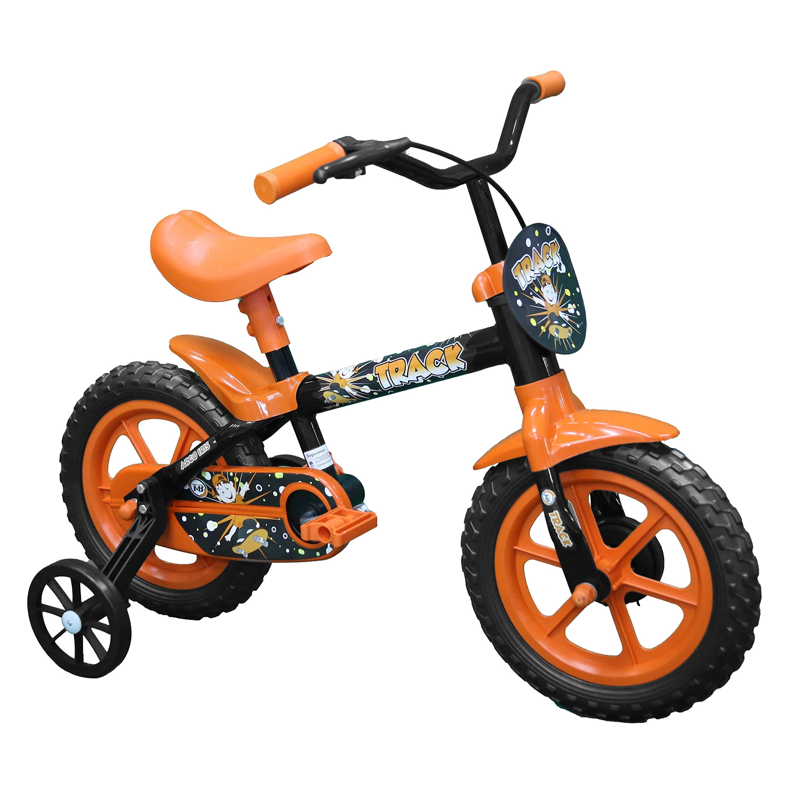 TK3 Track Bicicleta Infantil Aro 12 Arco-Íris