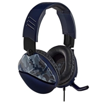 Fone De Ouvido Com Fio Turtle Beach Recon 70, Azul Camuflado - Playstation 4