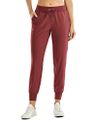 CRZ YOGA Calça de corrida leve feminina com bolsos e cordão para treino Calça de corrida com cintura elástica Savana G