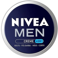 Nivea Men Creme 4 Em 1 75g - Hidratação Intensa, Evita Ressecamento, Com Vitamina E, Textura Creme, Rápida Absorção
