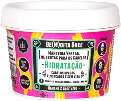 Be(M)dita Ghee Hidratação Banana, 100g, Lola Cosmetics