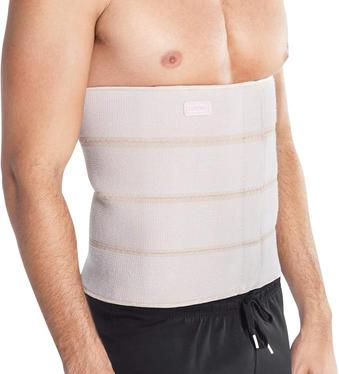 Kestal Faixa Elástica Abdominal Em Gomos - 4 Gomos Bege