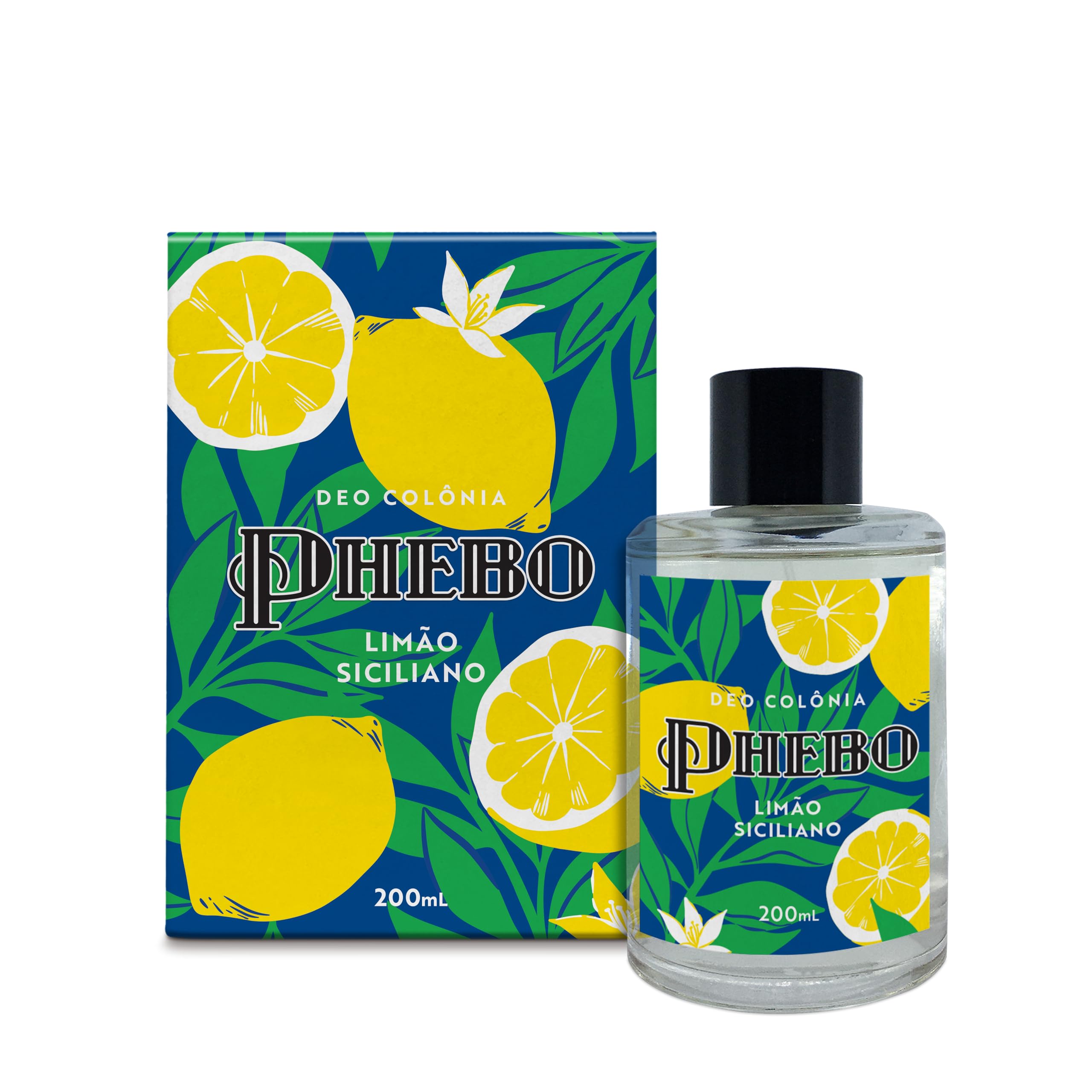 PHEBO - Deo Colônia Limão Siciliano 200ml