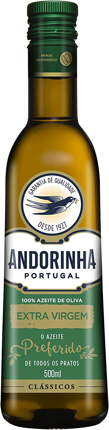 Azeite vidro - Extra virgem 500ml - Andorinha