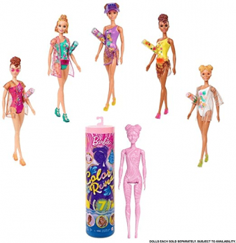 Barbie Fashionista Color Reveal Areia E Sol