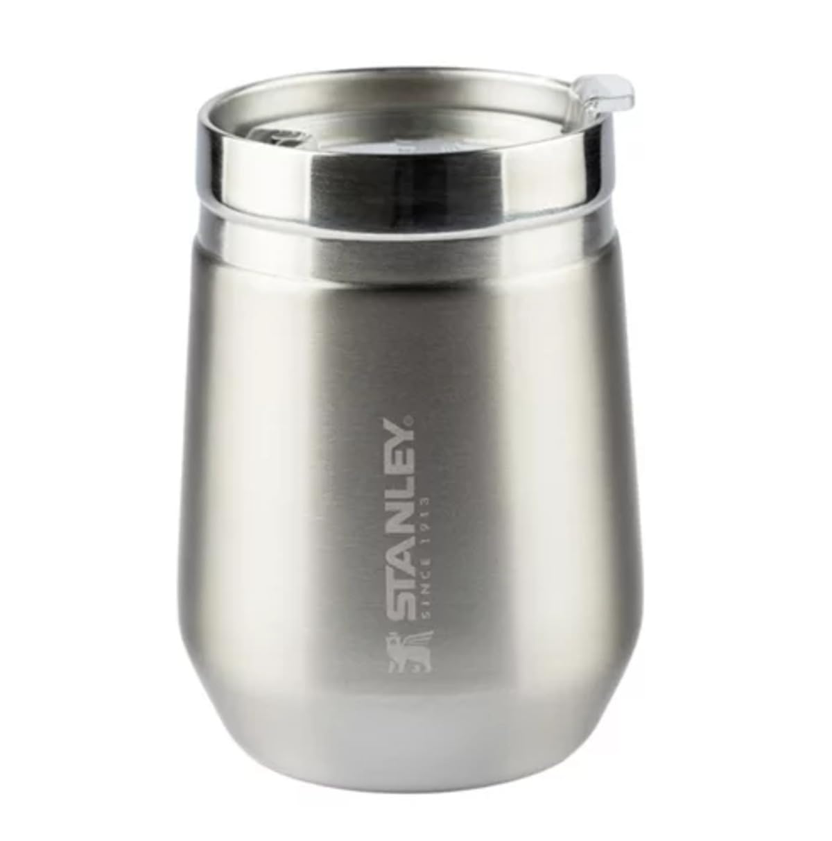 Stanley - Copo Térmico Everyday, 296ml, para Bebidas Quentes e Frias com Tampa, Stainless Steel