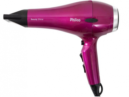 Secador de Cabelo Philco Beauty Shine – com Íons 2000W 2 Velocidades