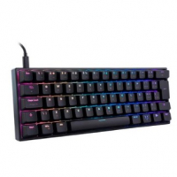 Teclado Mecânico Gamer Husky Gaming Blizzard, 60%, RGB, Switch Gateron Brown, ABNT2, Preto - HGMO025