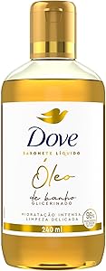 Dove Sabonete Líquido Óleo de Banho Glicerinado 240ml