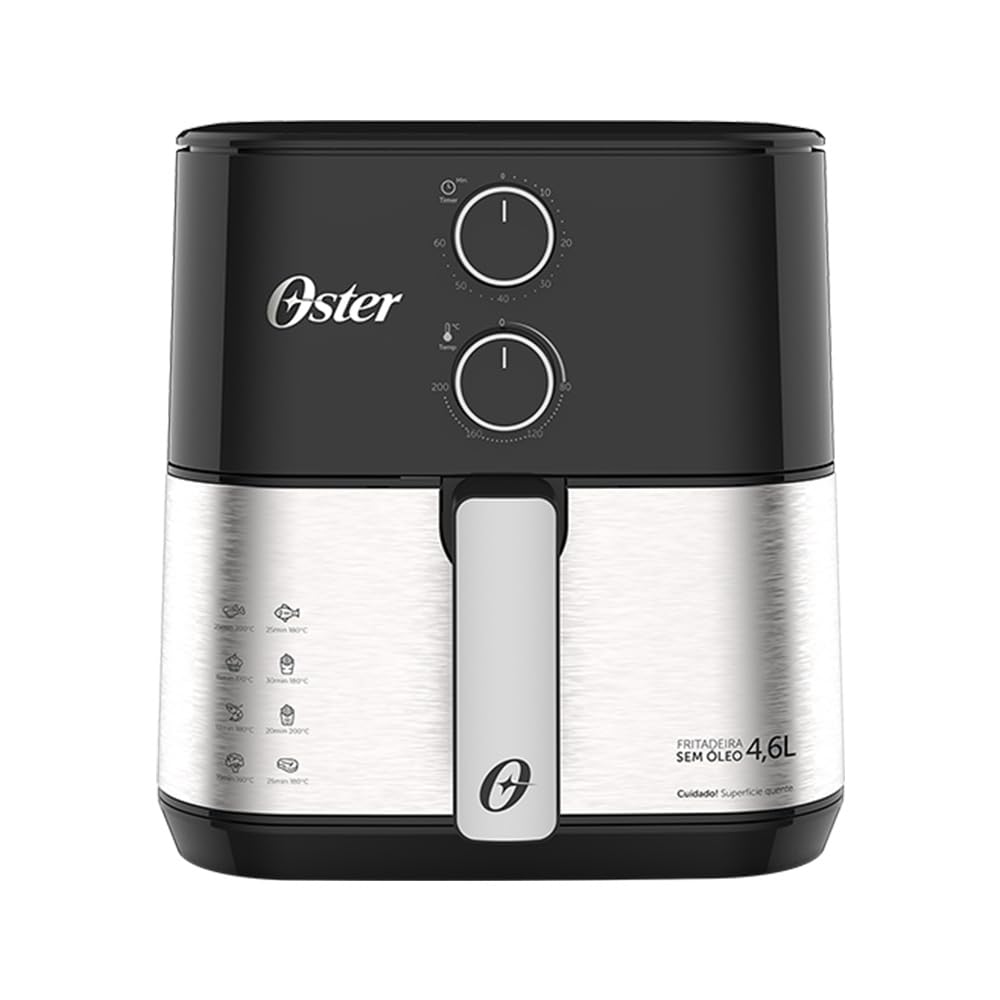 Fritadeira Sem Óleo Oster 127v - Ofrt520, Preto