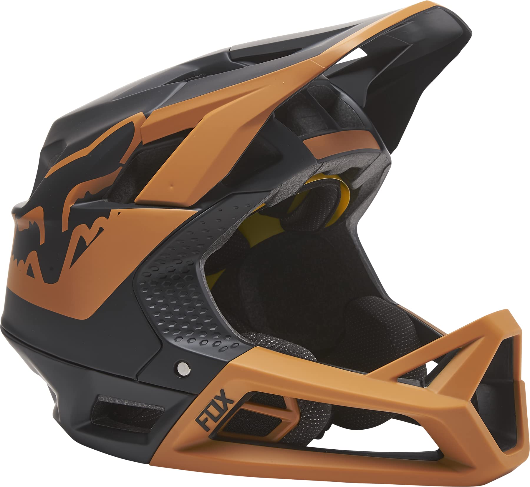 Capacete Fox Proframe Tuk Preto/Ferrugem