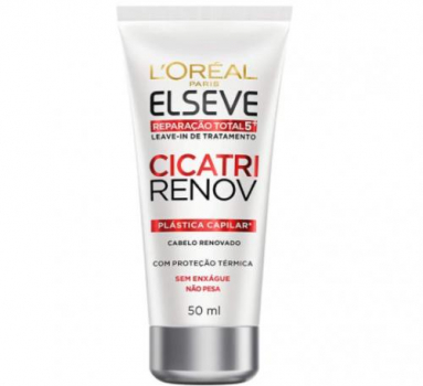 Leave In Reparador Cicatri Renov Elseve L’Oréal Paris 50 ml, L’Oréal Paris, Branco
