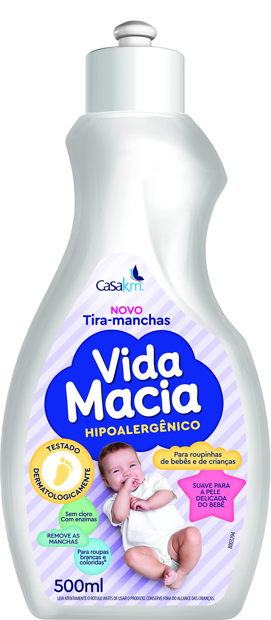 Tira Manchas Líquido Vida Macia 500ml