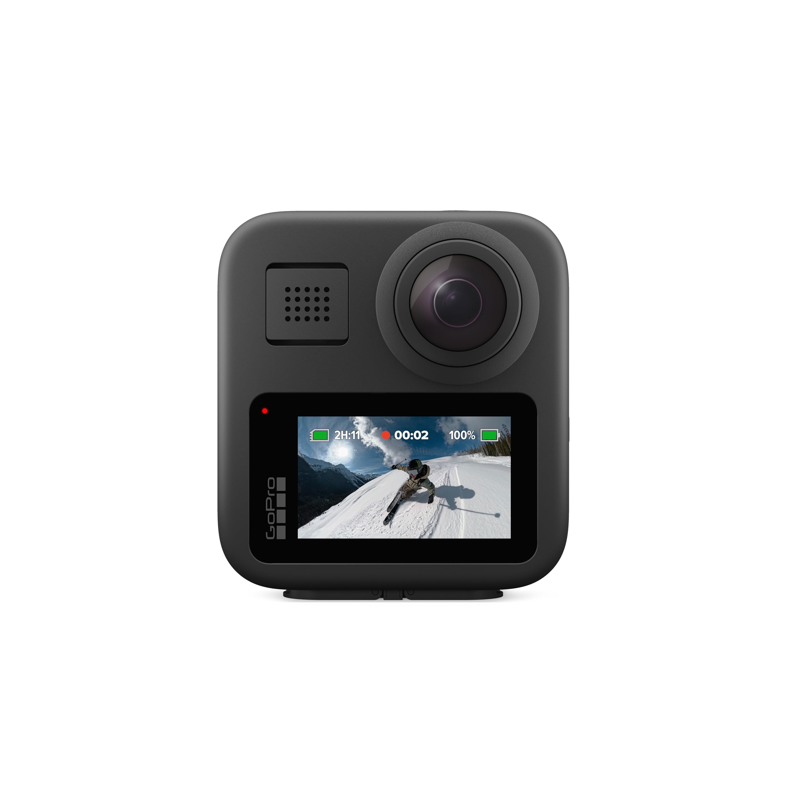 GoPro Max 360 - Câmera De Ação à Prova D'água, Vídeo 360 5.6K, Reenquadramento 4K