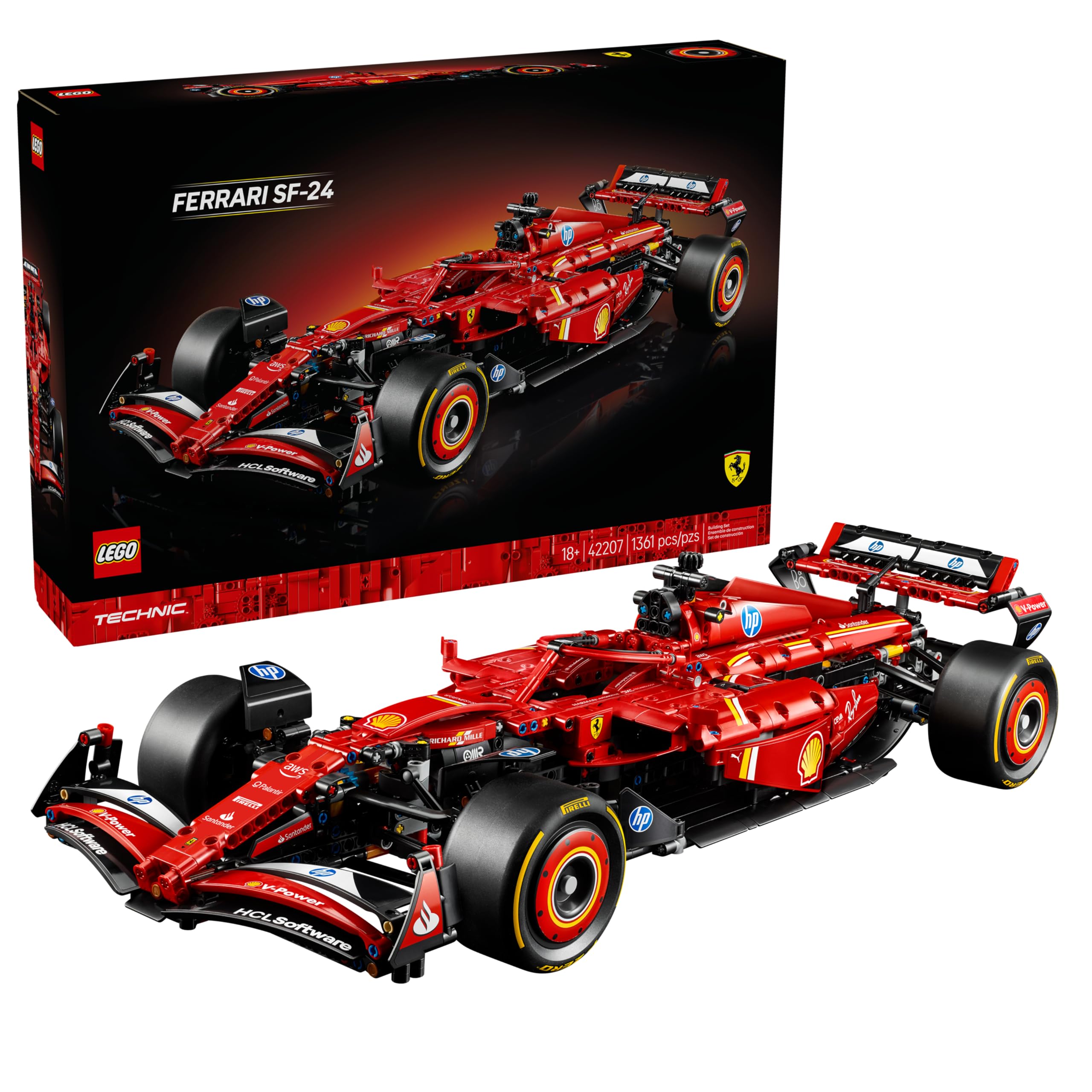 LEGO Technic Carro Ferrari SF-24 F1 42207